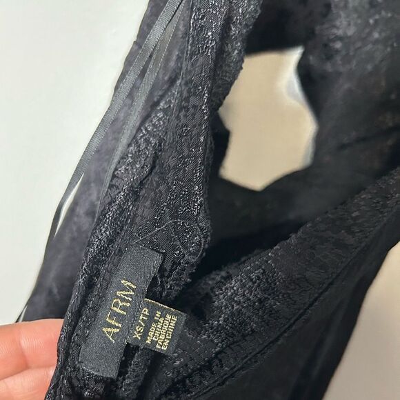 AFRM Zest Halter Snake Print Midi Dress - Picture 5 of 6